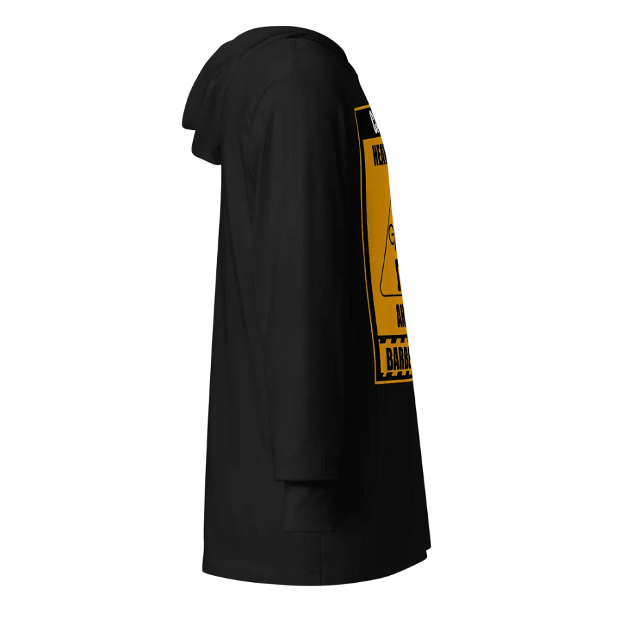 Caution Heavy Lifter Ahead Unisex Hooded Tee product image (12)