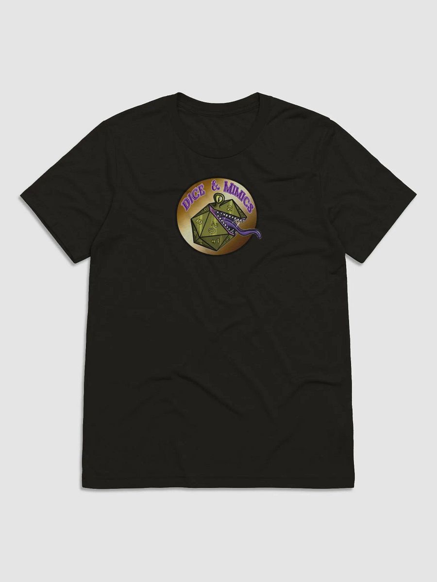 Dice and Mimics D20 Logo Tee Centered product image (2)