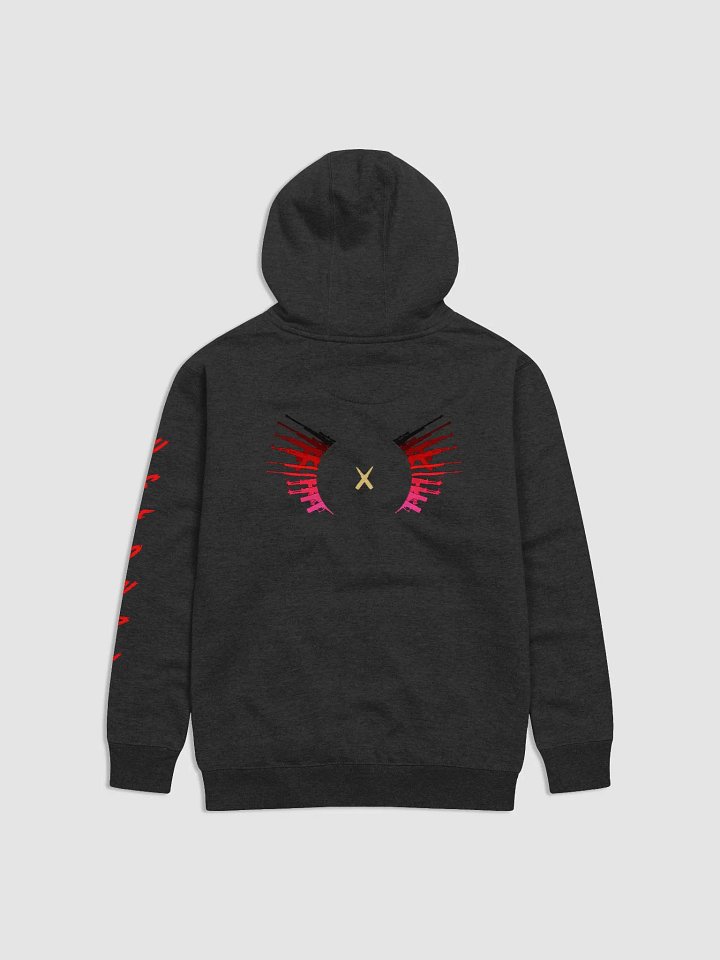 Premium Hoodie Black and Red product image (2)