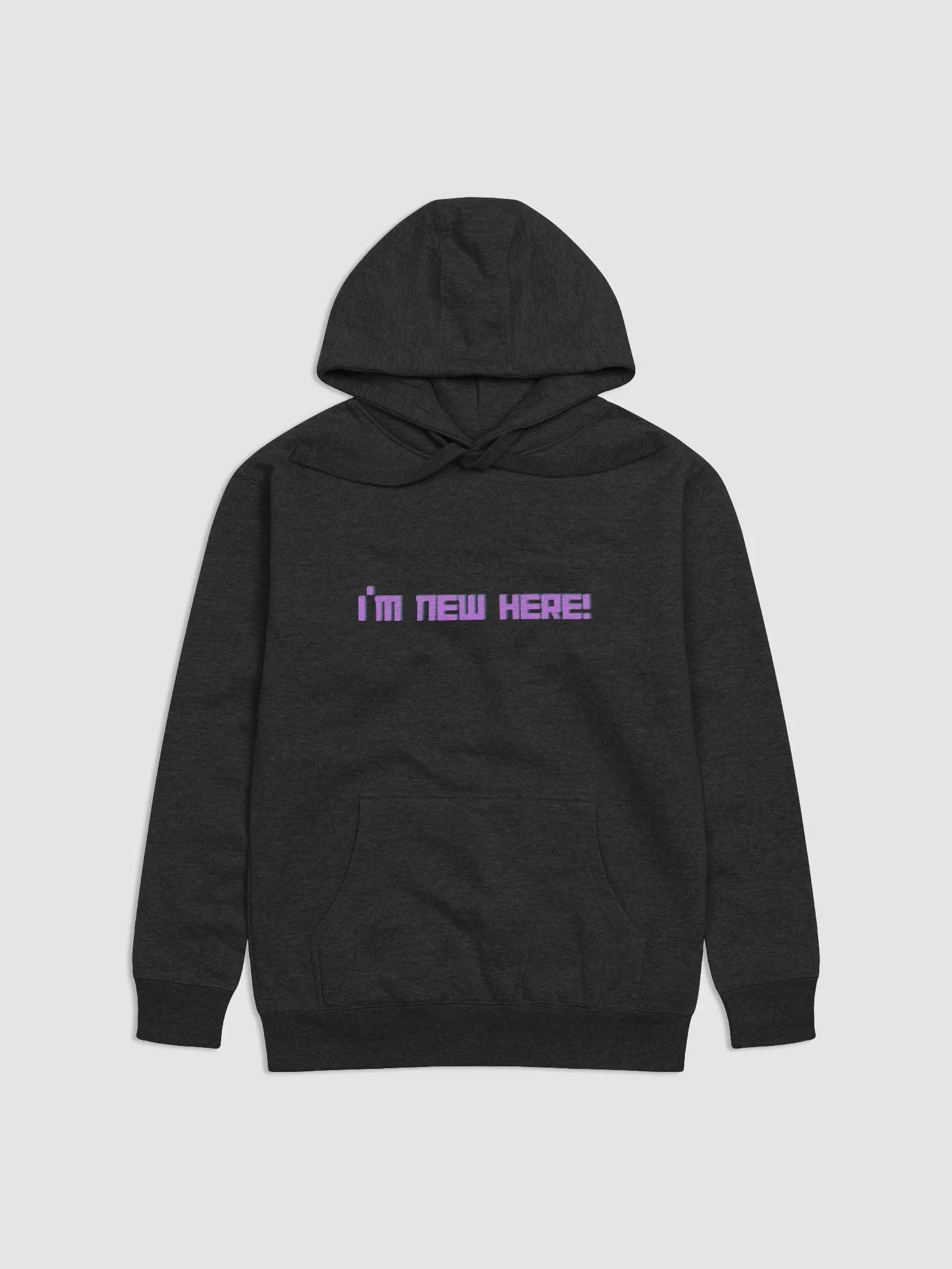 I'm new Here Hoodie product image (1)