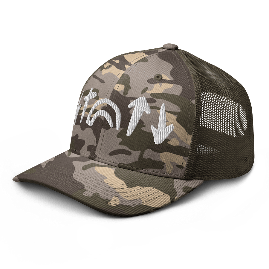 He Came. He Died. He Arose. He's Coming Back Christian Camo Hat product image (4)