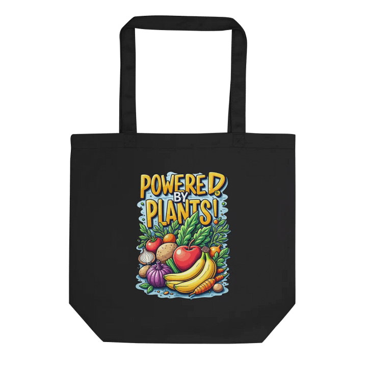 Powered by Plants! Eco-Friendly Tote Bag product image (1)