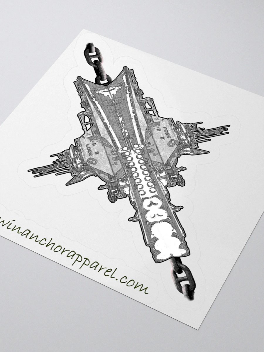 Foss double tug Sketch Kiss Cut Stickers product image (11)