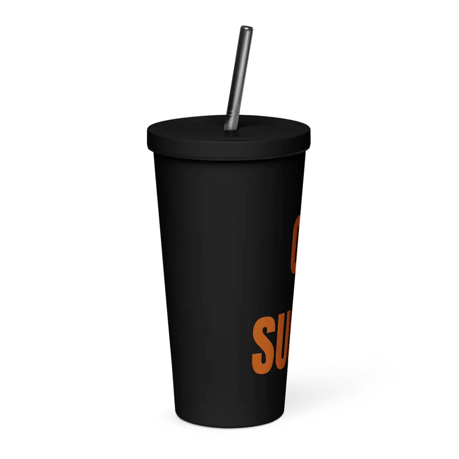 OU Sucks Bold Orange Insulated Tumbler product image (4)