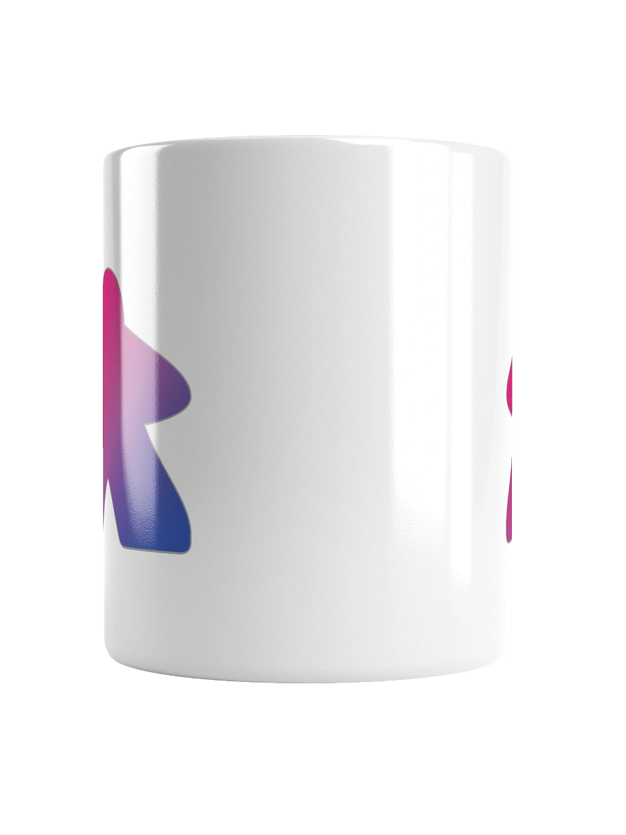 Bisexual Pride Gradient Meeple Mug product image (5)