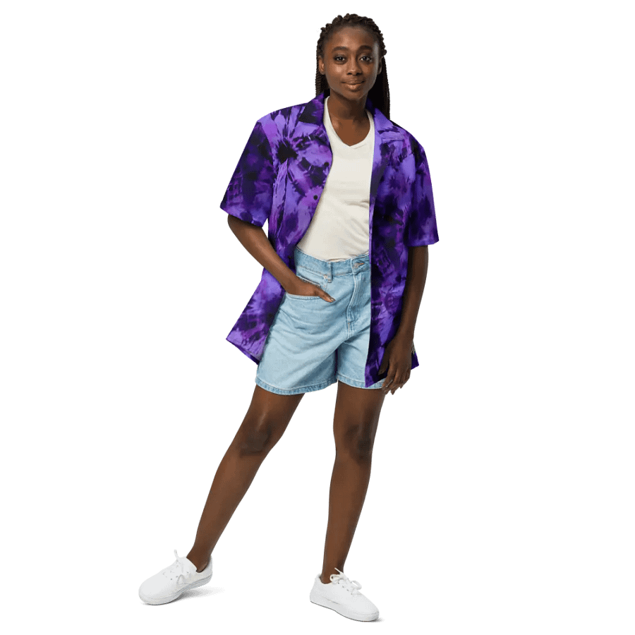 STRAIGHT VIBIN TIEDYE4 HAWAIIN SHIRT product image (3)