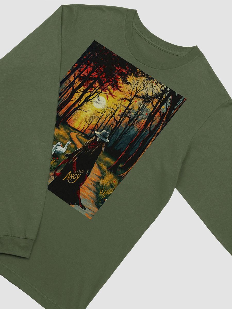 Mystical Forest Sunrise Long Sleeve Tee product image (3)