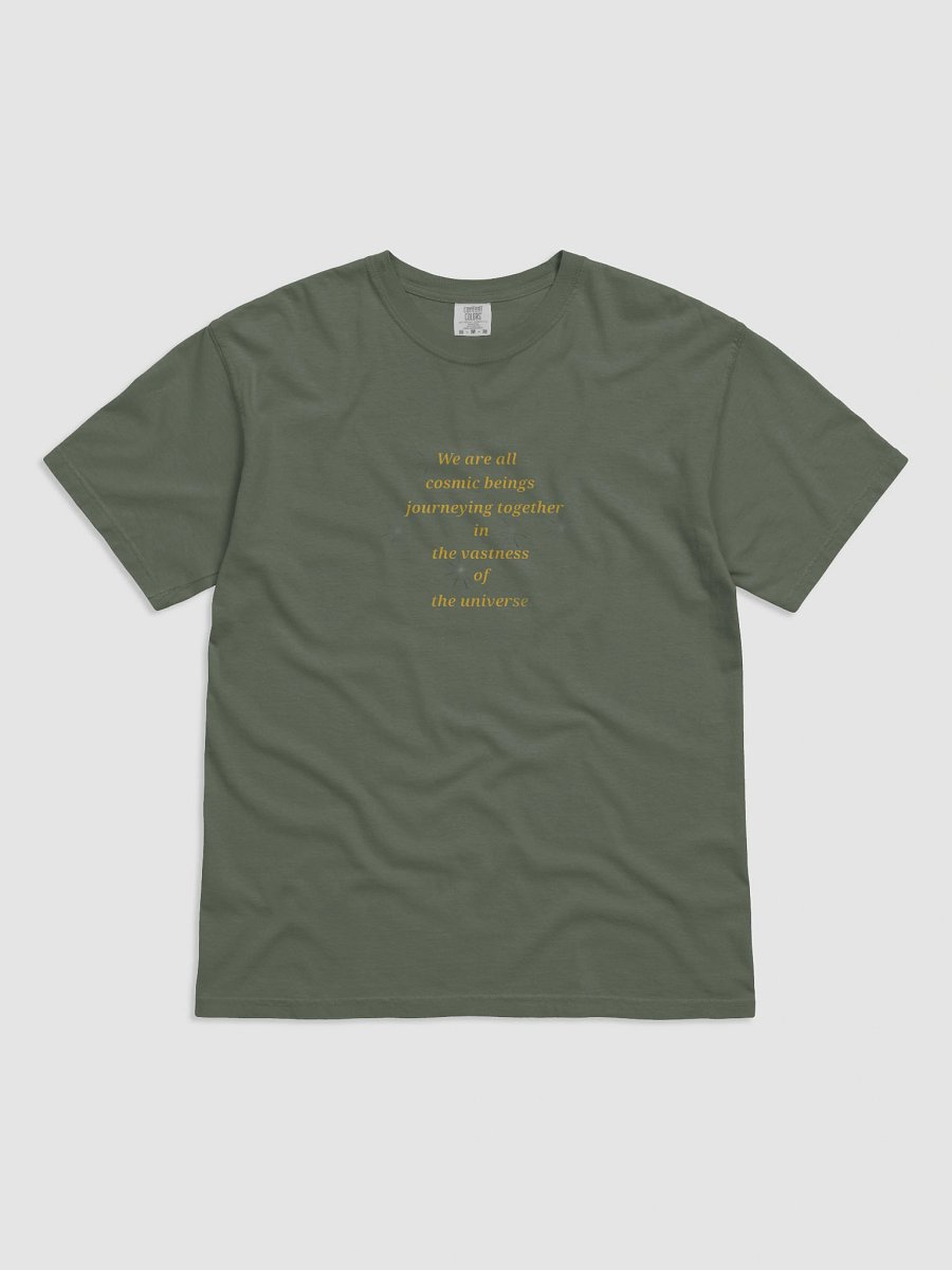 Cosmic Journey Yellow Tee product image (1)