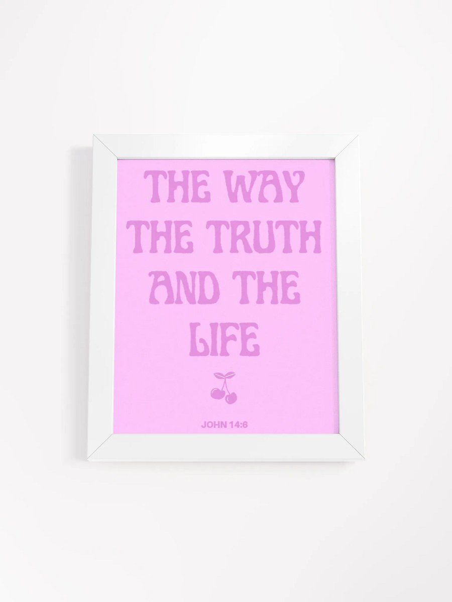 Pink Bible Verse Poster product image (1)