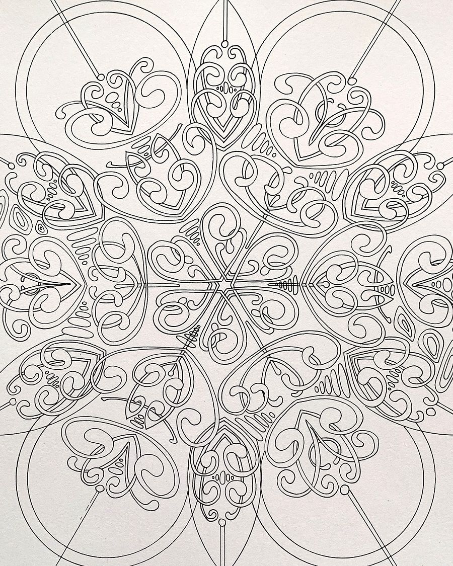 DIGITAL: Mandalas for colouring: the Book of Light product image (2)
