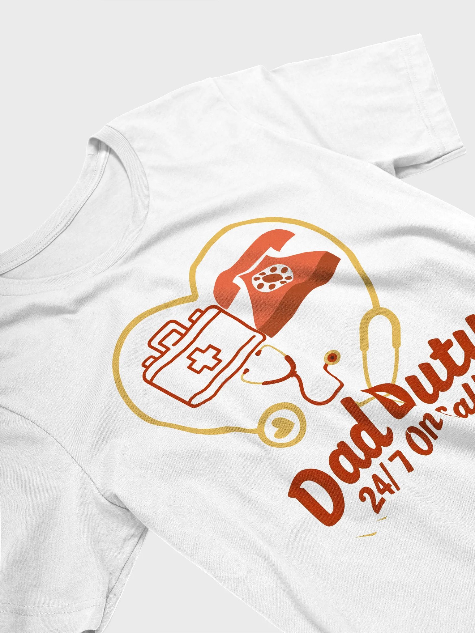Dad Duty 24/7 On Call T-Shirt product image (25)
