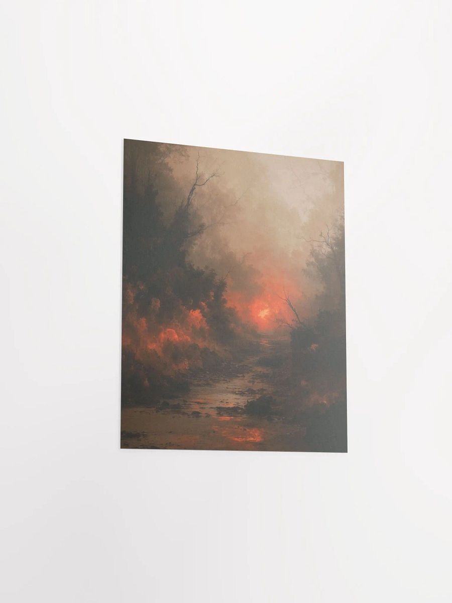 Inferno Glow Matte Poster product image (36)