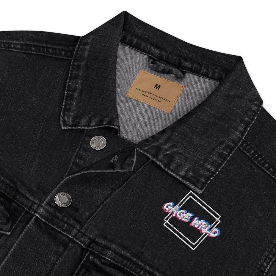 Gage WRLD Glitched Threadfast Denim Jacket product image (5)
