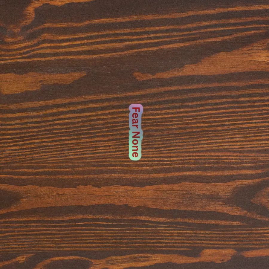 Fear None Kiss-Cut Holographic Sticker Sheet product image (5)