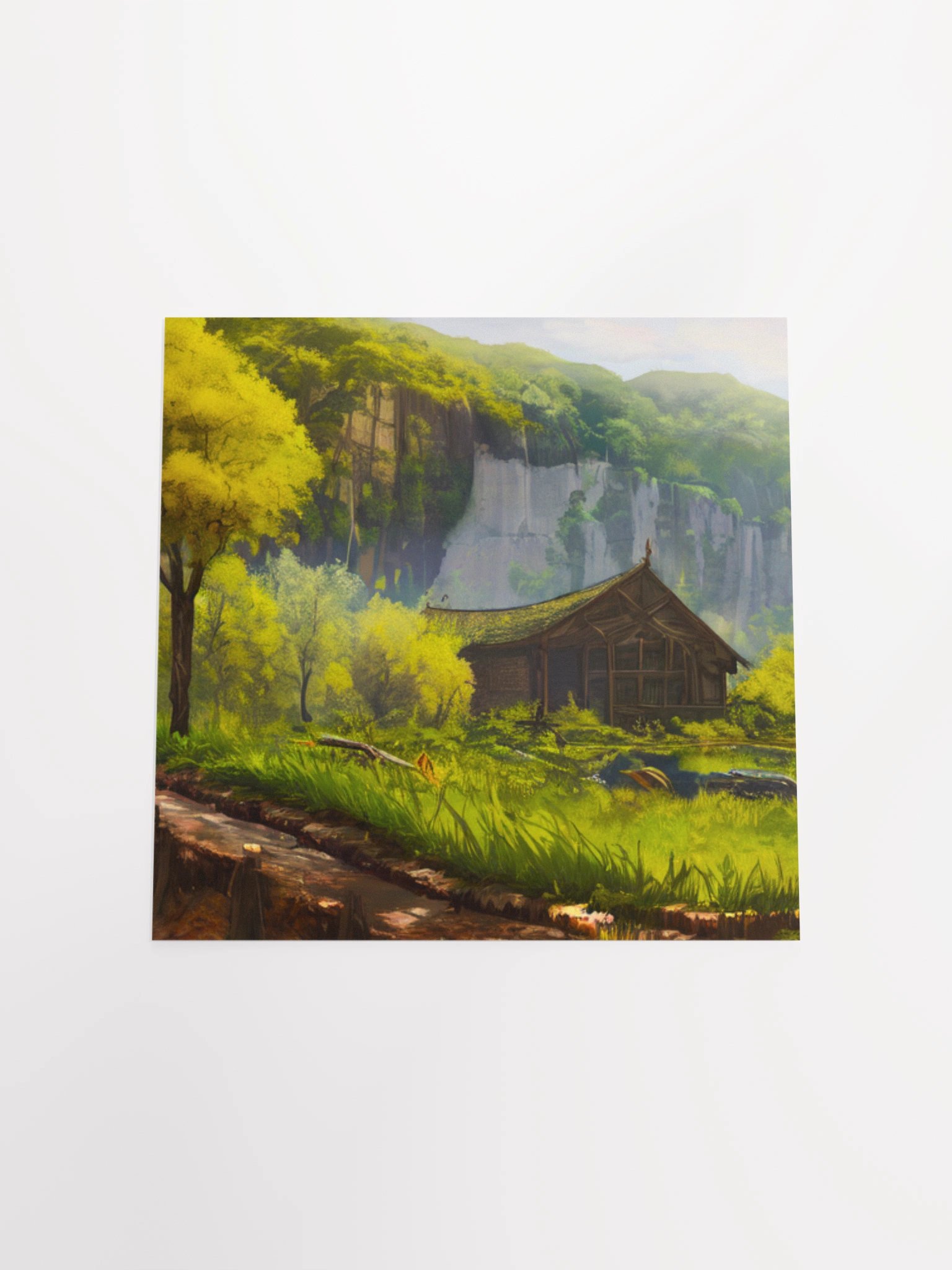Tranquil Cabin Retreat Poster product image (17)