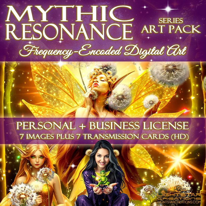 Mythic Resonance Anchors Series Pack—Digital Art Bundle (Personal + Business License) product image (1)