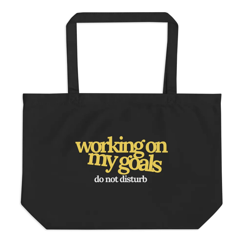Working On My Goals Rich Girl Code Bag