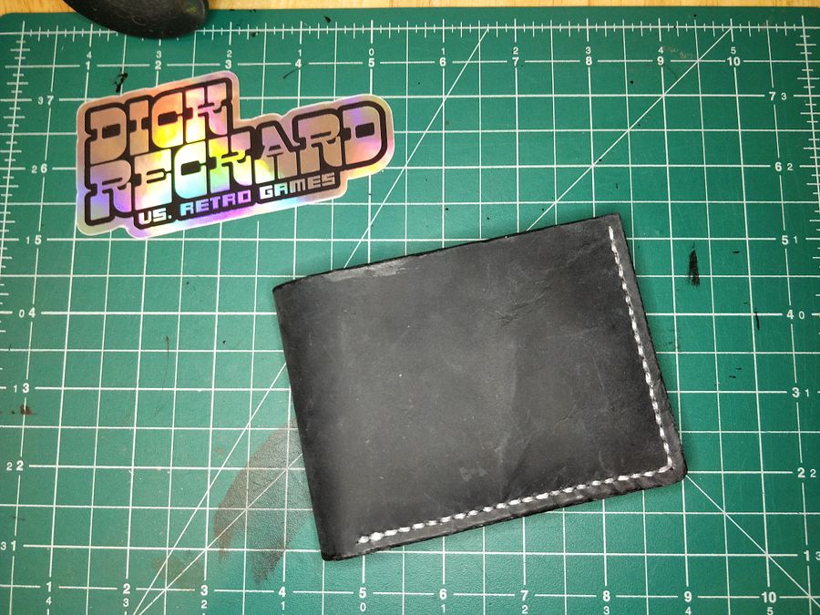 Navy Blue Billfold Wallet V4.0 0B product image (3)