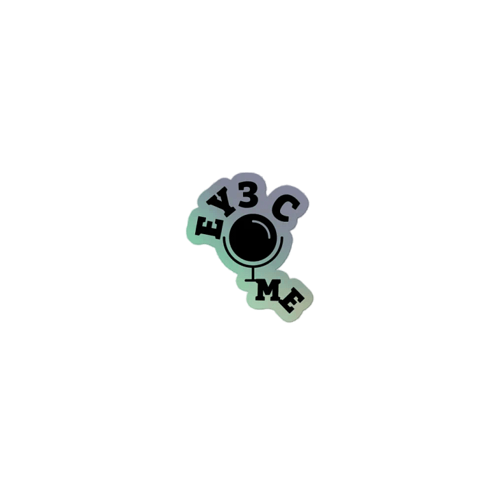 Ey3 C Me Holographic Illusions Sticker product image (2)