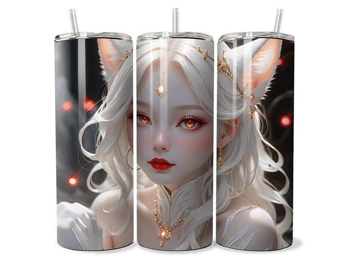 Fox Maiden Tumbler - 20oz Stainless Steel product image (1)