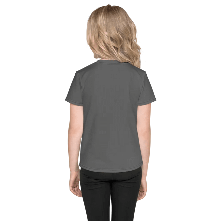 Kids T-Shirt | Grey with White Logo product image (3)