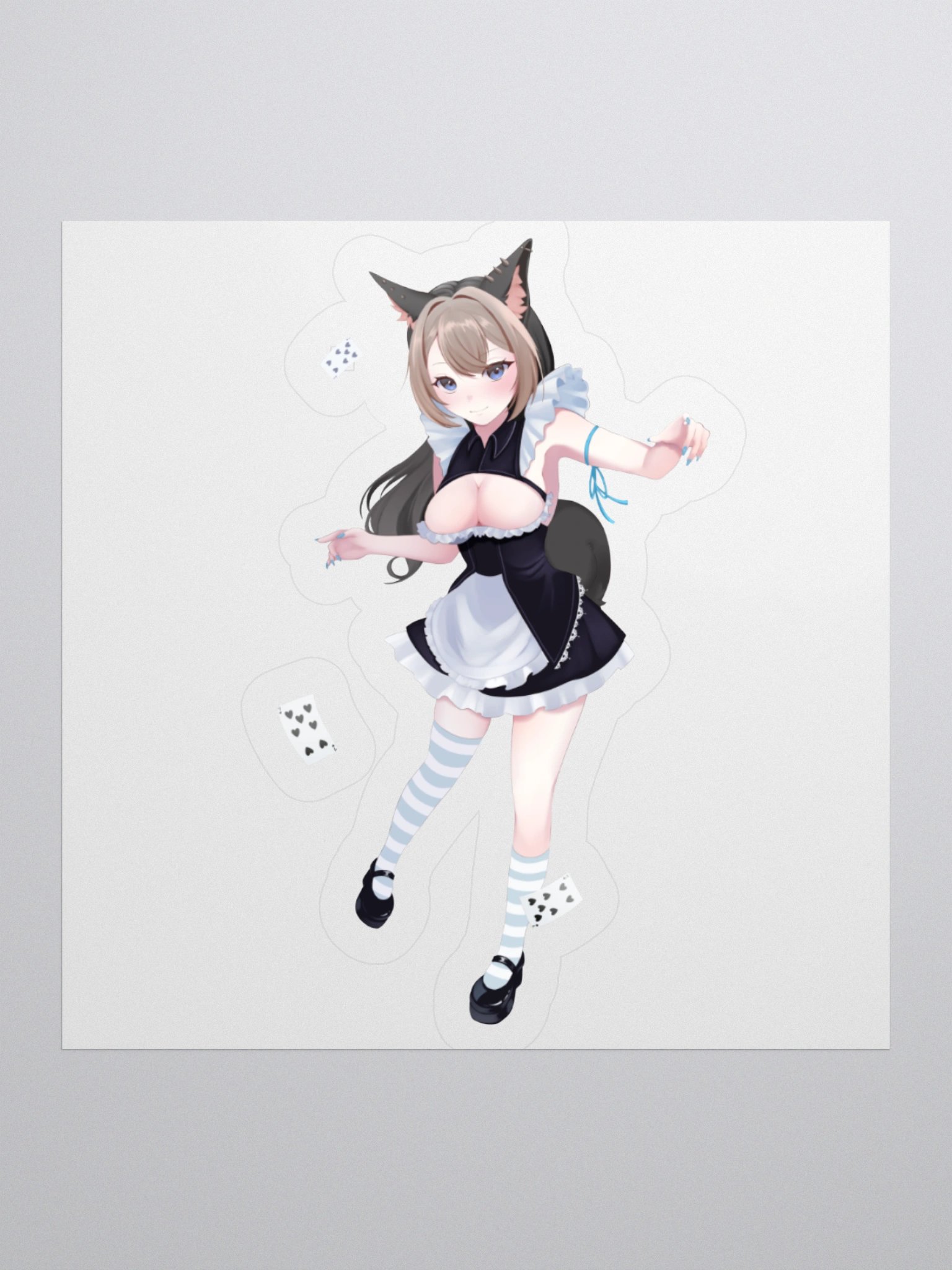 White Girl Wonderland sticker product image (1)