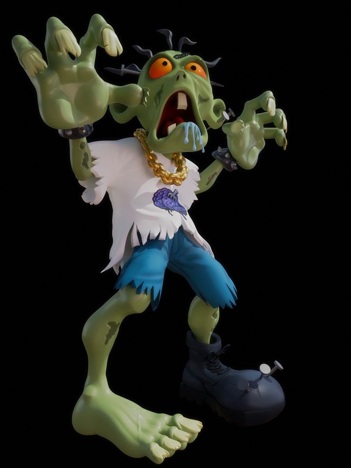 Sculpting a Zombie in zBrush Step by Step Tutorial product image (1)