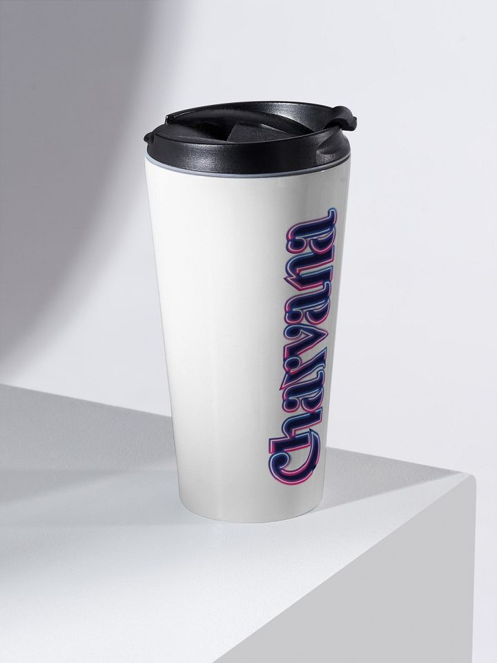 [Charvana] Neon Logo Travel Mug product image (2)