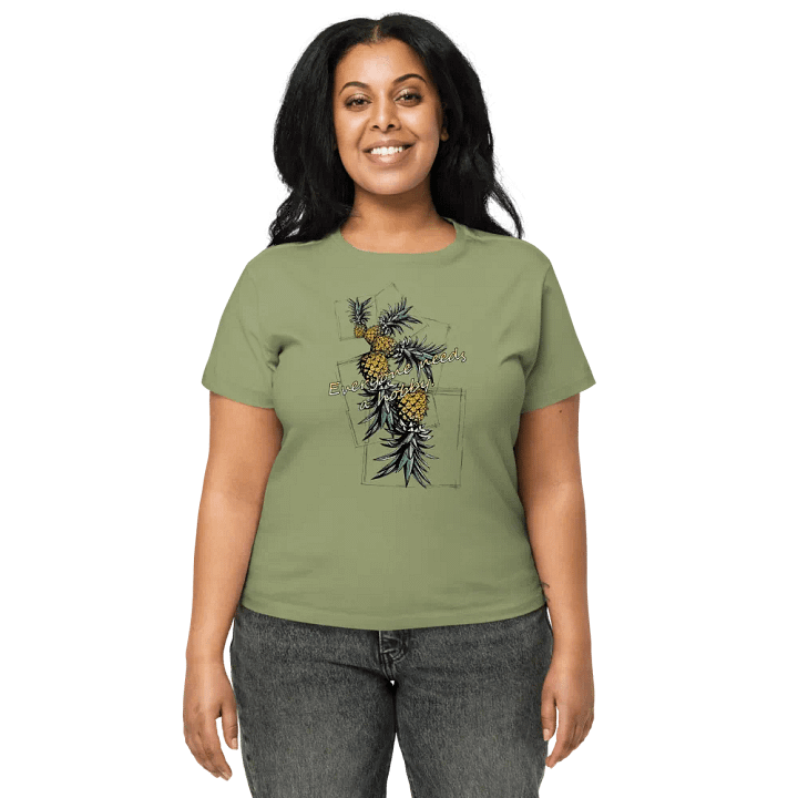 Everyone Needs a Hobby Pineapple Flipping short waisted T-shirt product image (10)