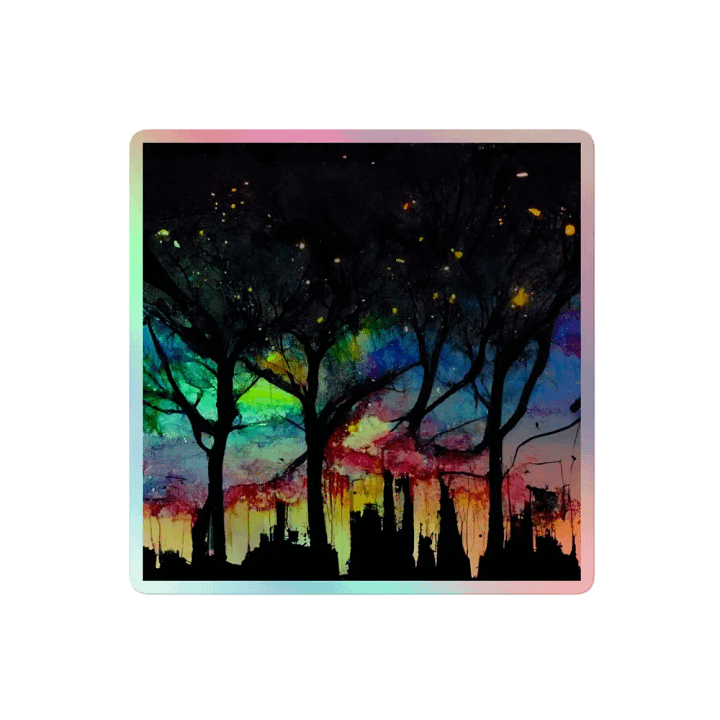 Twilight Forest Holographic Sticker Set product image (2)