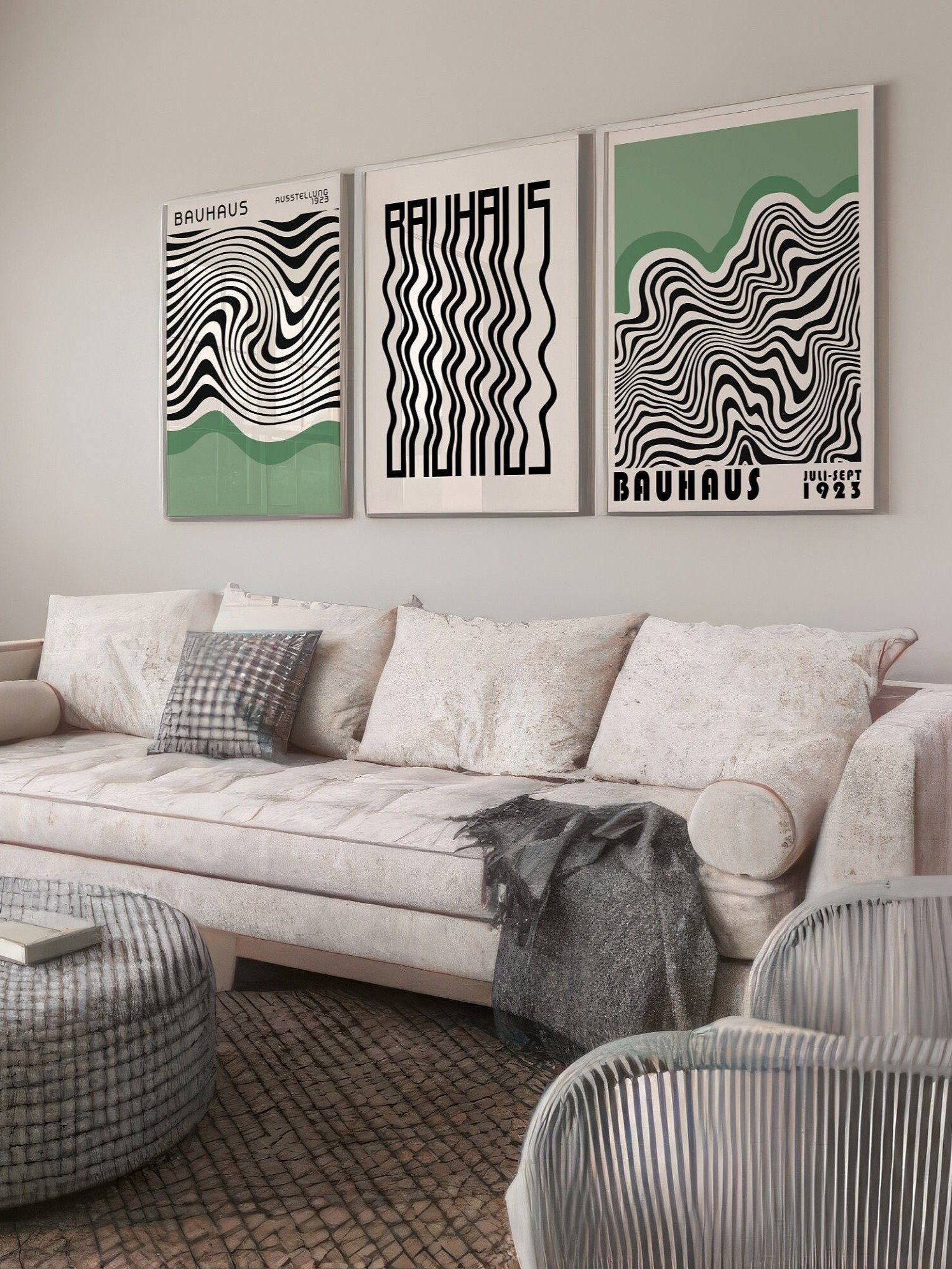 Bauhaus poster set of 8, premium printable, wall art prints product image (3)
