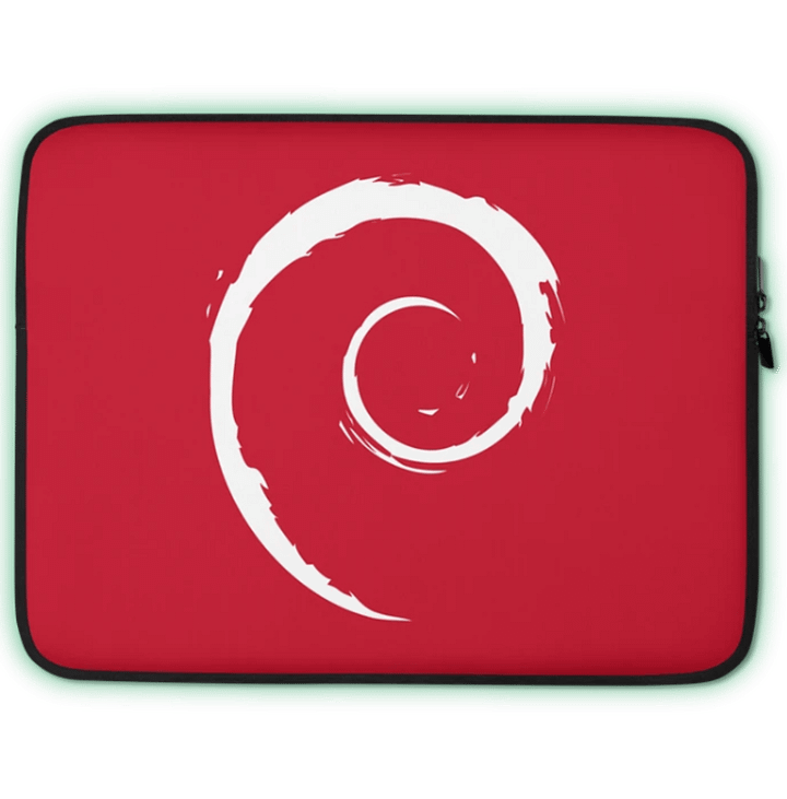 Laptop Sleeve with Debian Swirl product image (1)