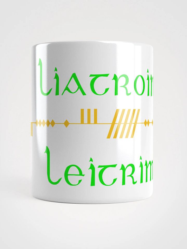 Leitrim/Liatroim Scholastic style Celtic Ogham Mug product image (1)