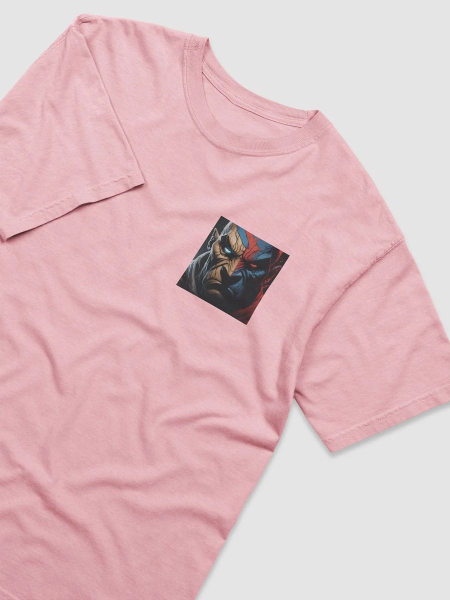 Golden & Blue Split-Face Graphic Tee product image (9)