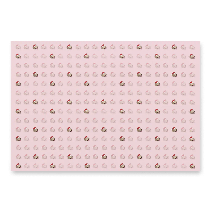 Festive Retrievers Christmas Gift Wrap Set product image (1)