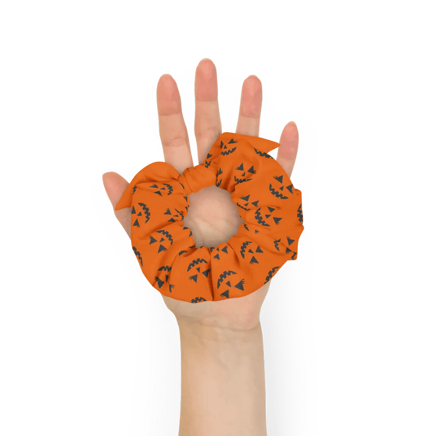 Glam Pumpkin All-Over Print Scrunchie product image (12)