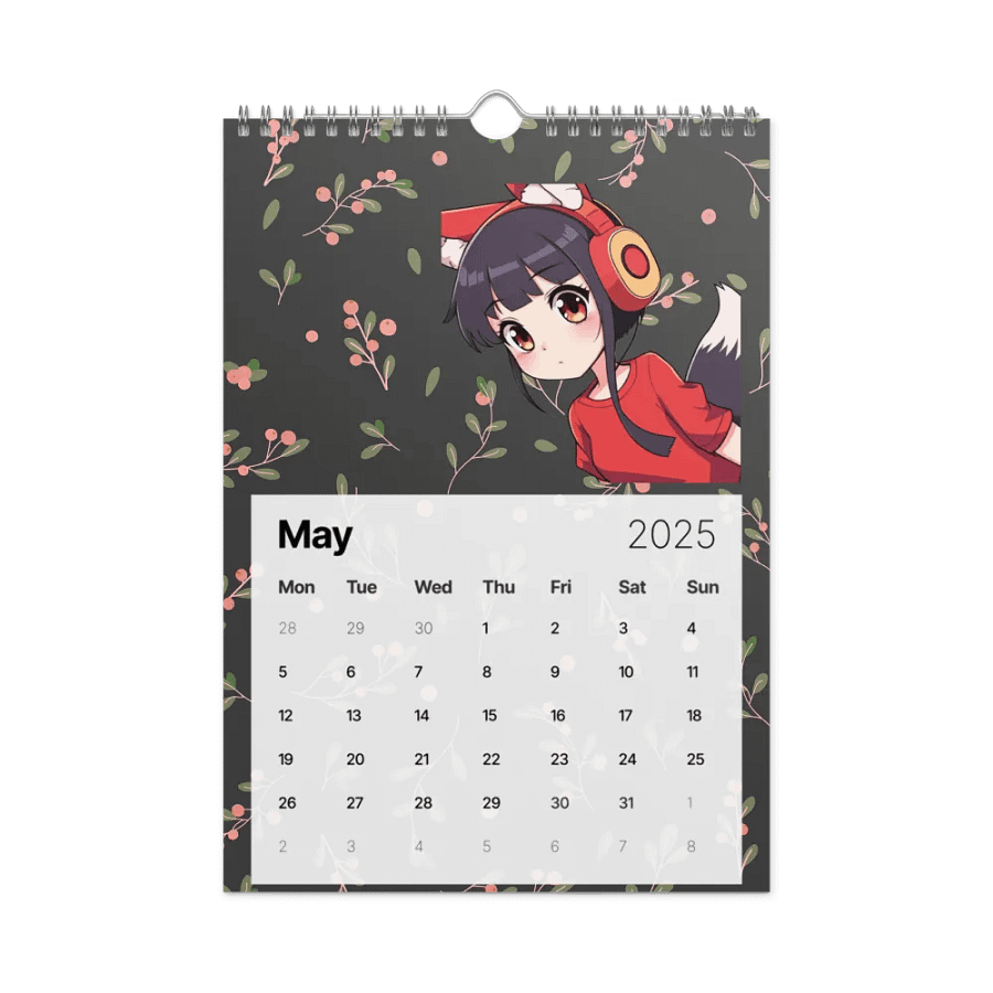 Anime Fox Calendar 2025 product image (10)