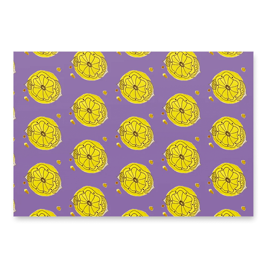 Flower Polka Dots Wrapping: Set of 3 Sheets product image (2)