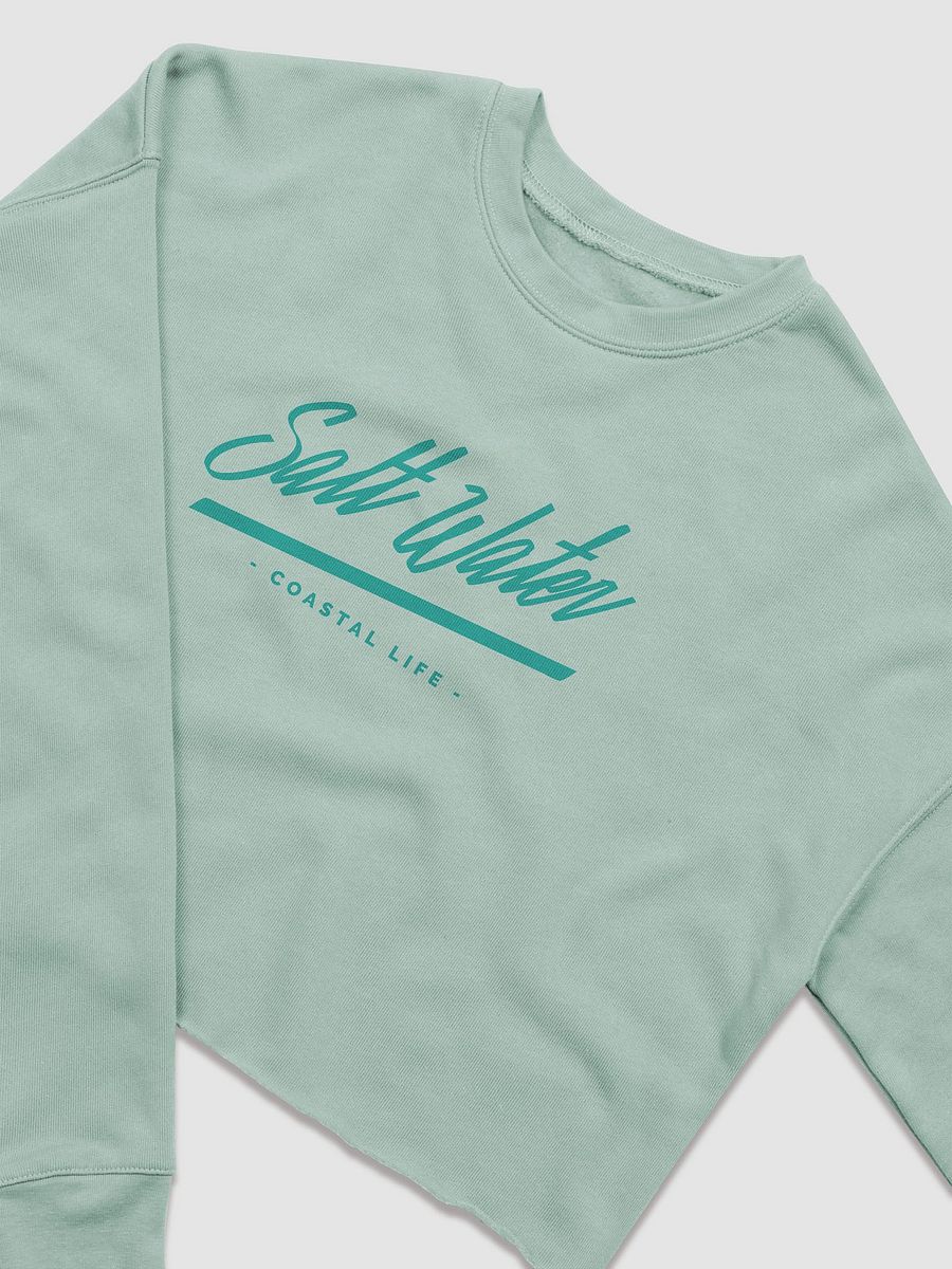 Salt Water Women's Cropped Sweatshirt product image (4)