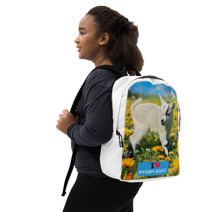 I LOVE PYGMY GOATS BACKPACK product image (14)