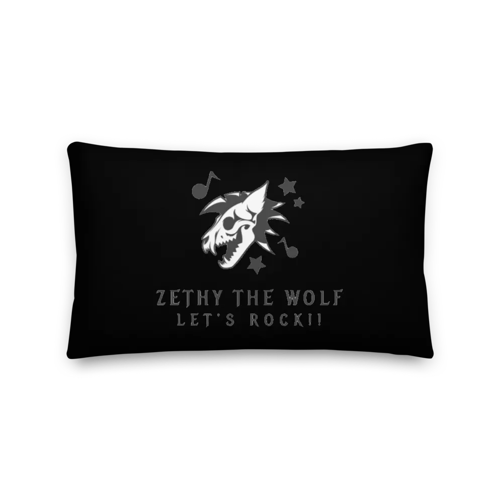 Zethy The Wolf Logo Pillow product image (2)