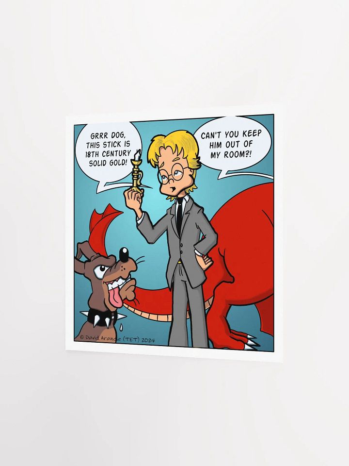 The Best Quality Sticks - Resident Dragon Poster product image (4)