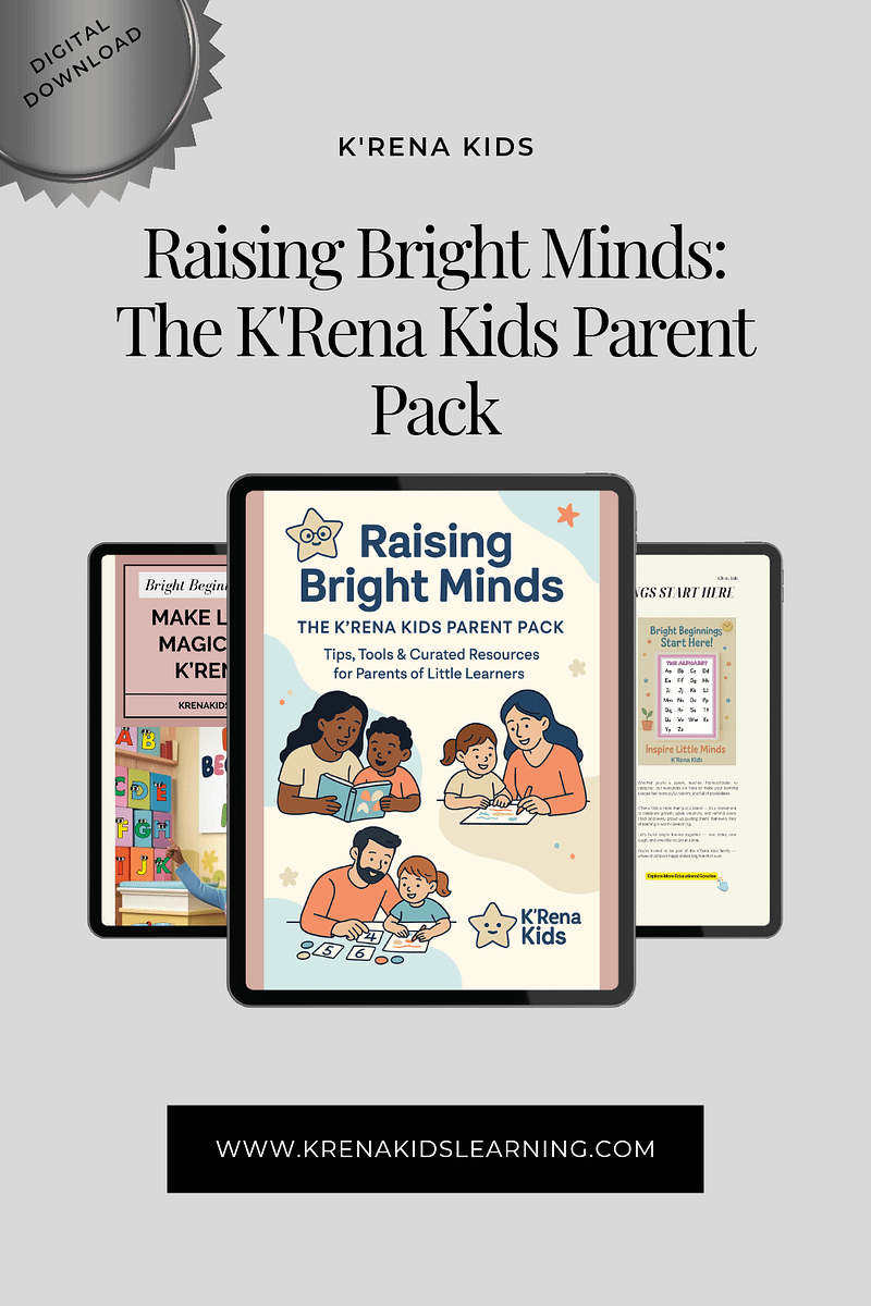 Raising Bright Minds: The K'Rena Kids Parent Pack