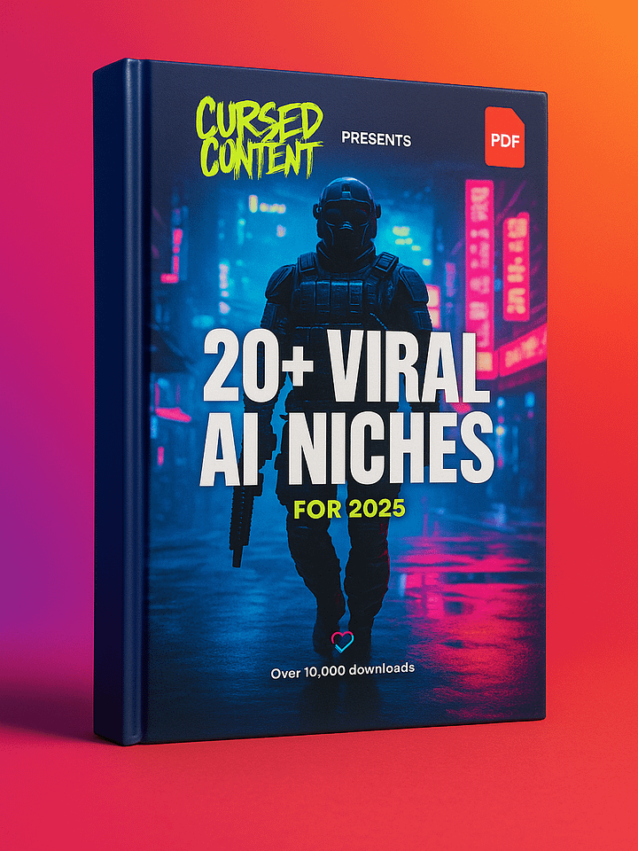 20+ VIRAL AI NICHES (PDF) product image (1)