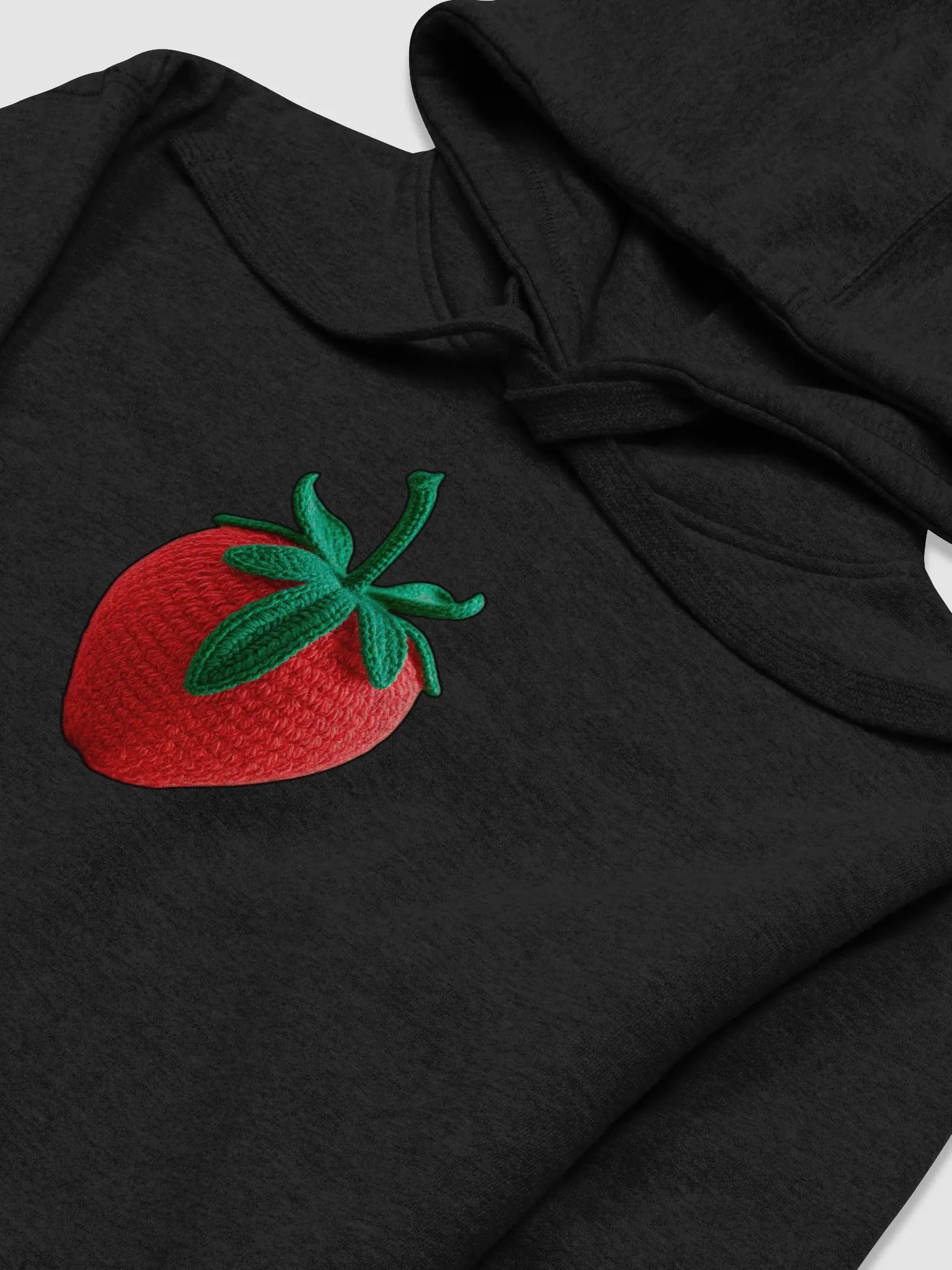 CozyAvocado Cotton Heritage Unisex Premium Hoodie Strawberry #3 product image (3)