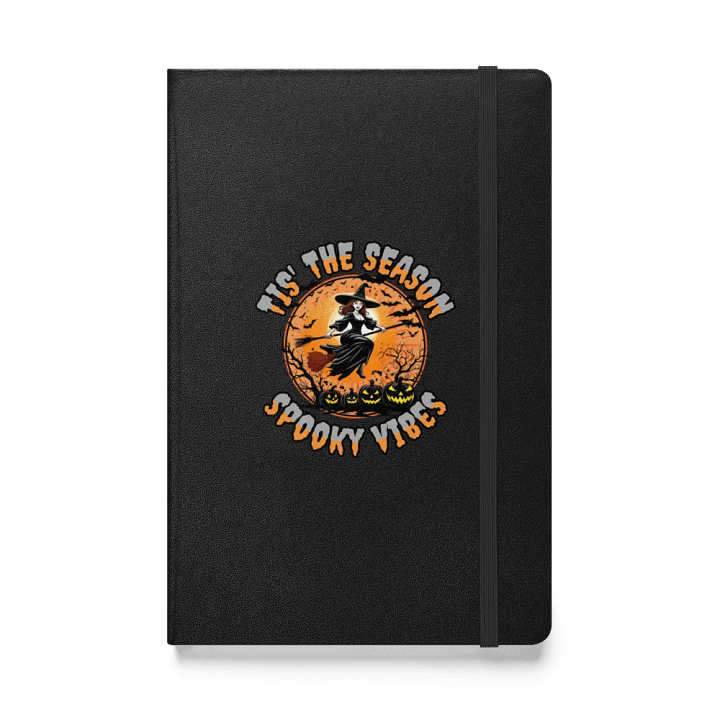 Tis The Season Spooky Vibes Hardcover Notebook product image (1)