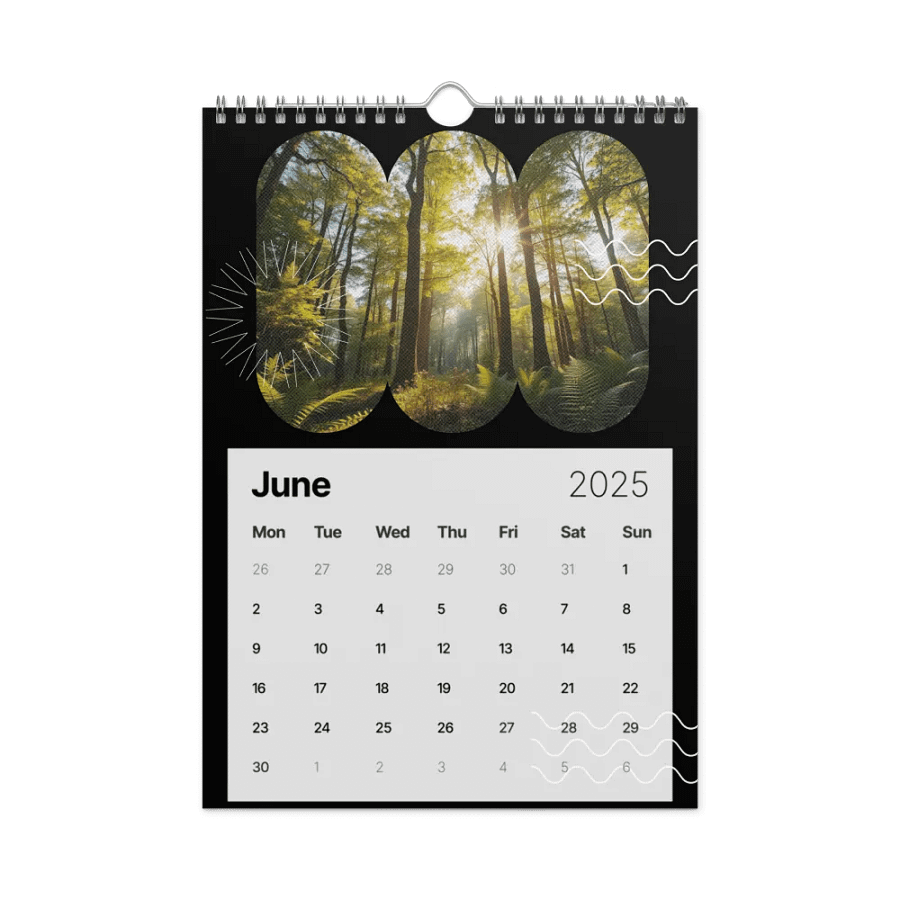 SEASONAL NATURE WALL CALENDAR 2025 product image (8)