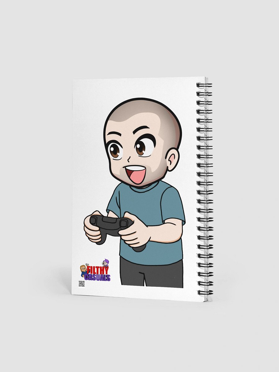 The Filthy Casuals Spiral Notebook product image (2)