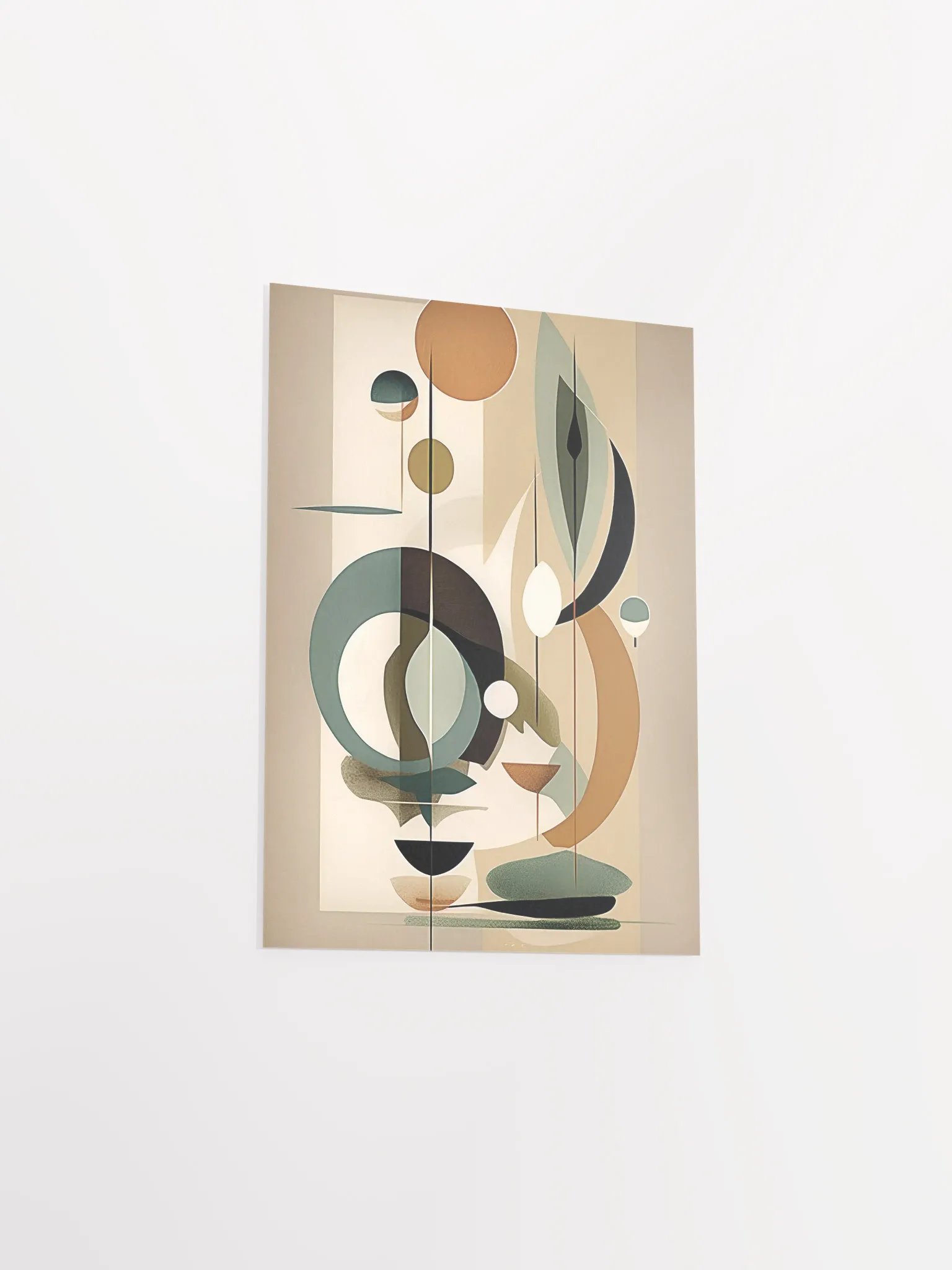 Harmonious Geometric Fusion Poster product image (3)