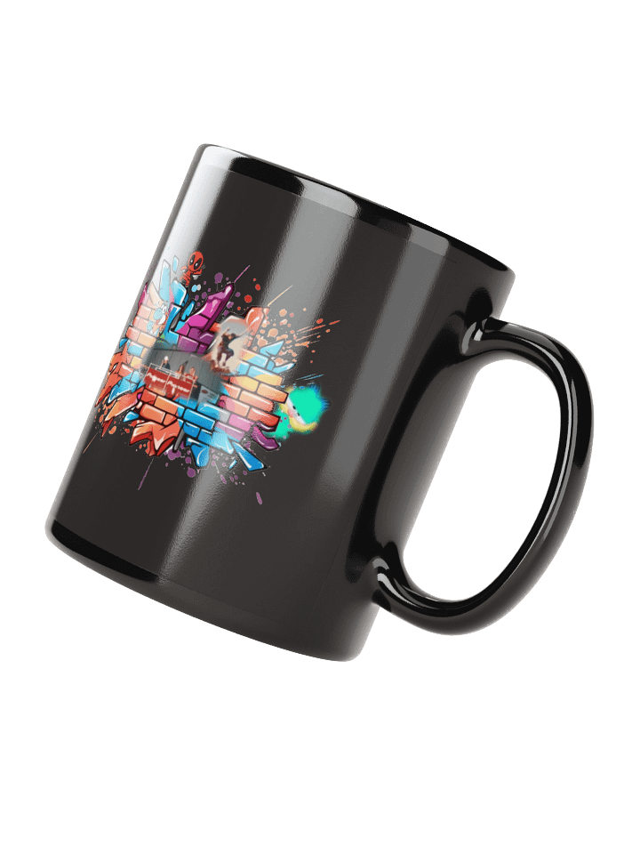 Mr. Digi Black Mug product image (3)